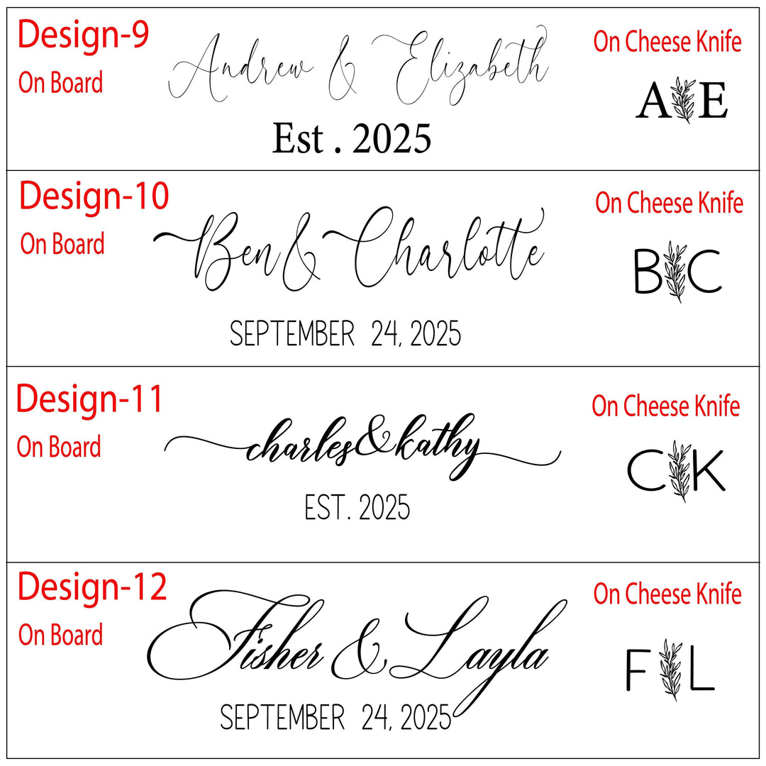 Personalized Family Name Initial Coaster Set, Wedding Favor