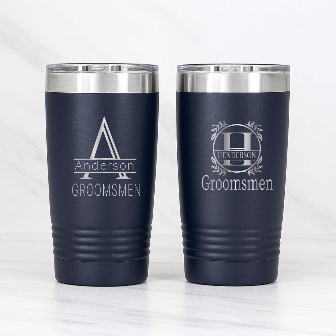 Personalized Groomsmen cups bachelor party gifts for groom and&nbsp;groomsmen gifts