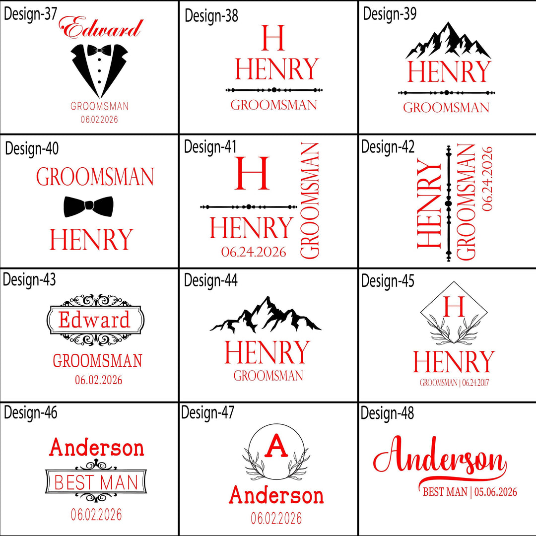 Personalized Groomsmen cups bachelor party gifts for groom and&nbsp;groomsmen gifts
