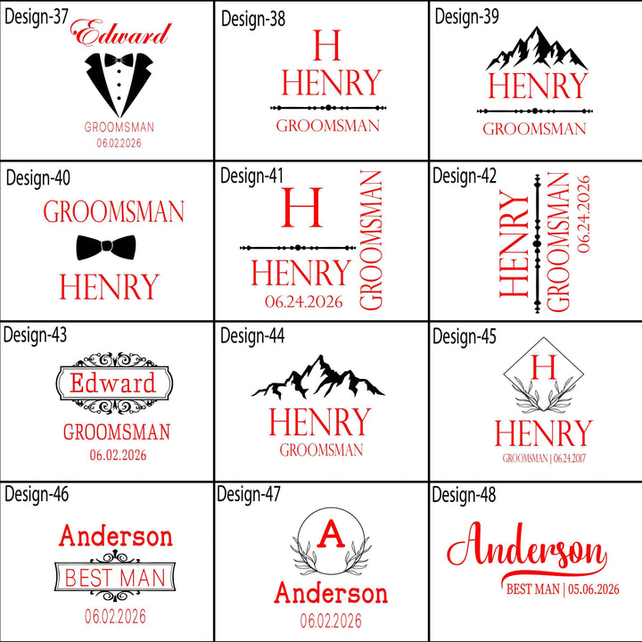 Personalized Groomsmen cups bachelor party gifts for groom and&nbsp;groomsmen gifts