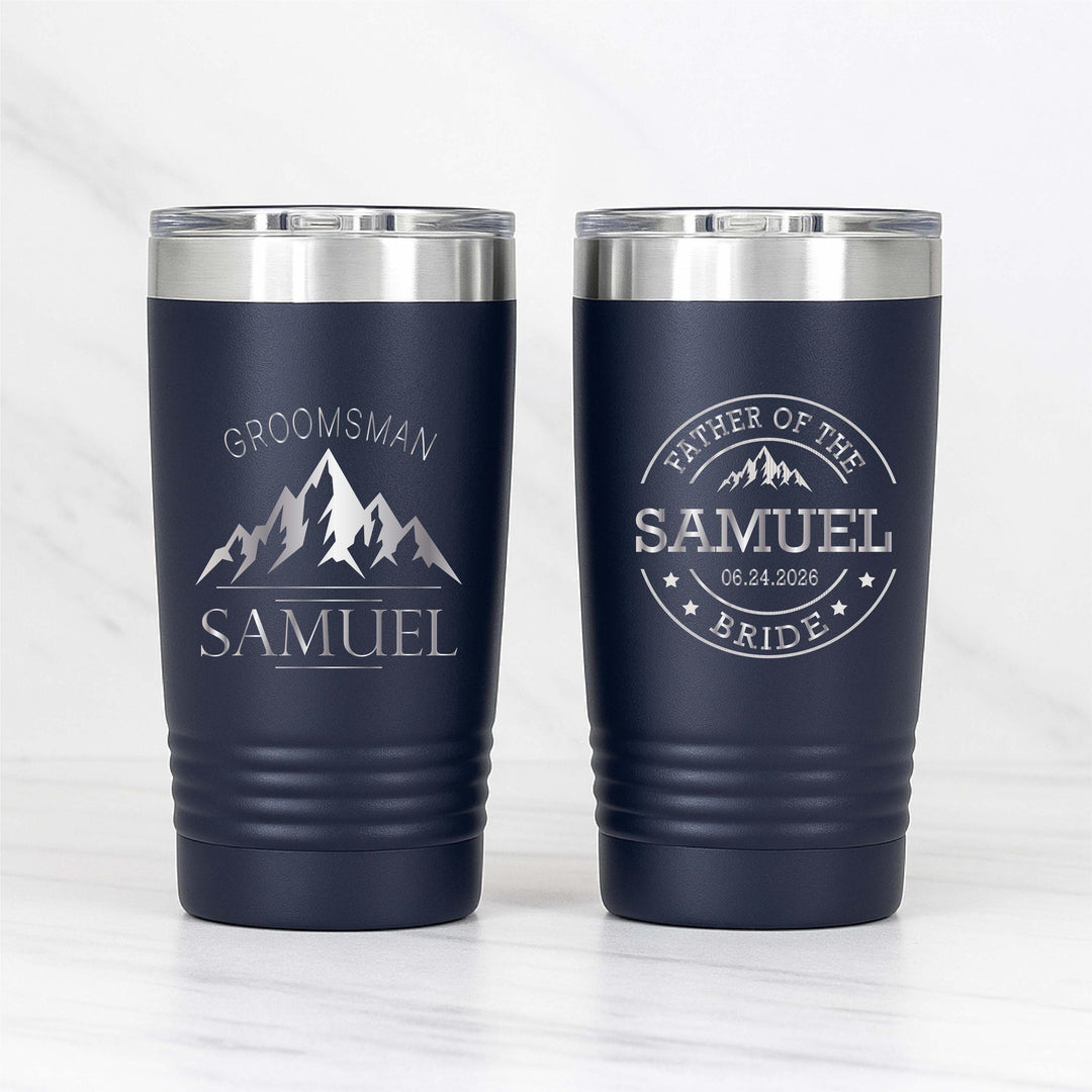 Personalized Groomsmen cups bachelor party gifts for groom and&nbsp;groomsmen gifts