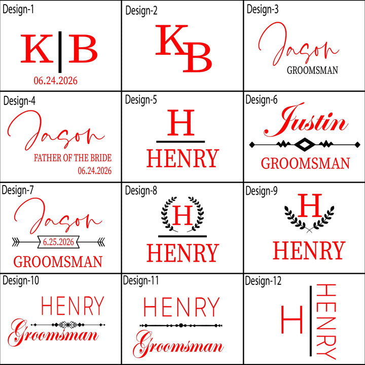 Personalized Groomsmen cups bachelor party gifts for groom and&nbsp;groomsmen gifts