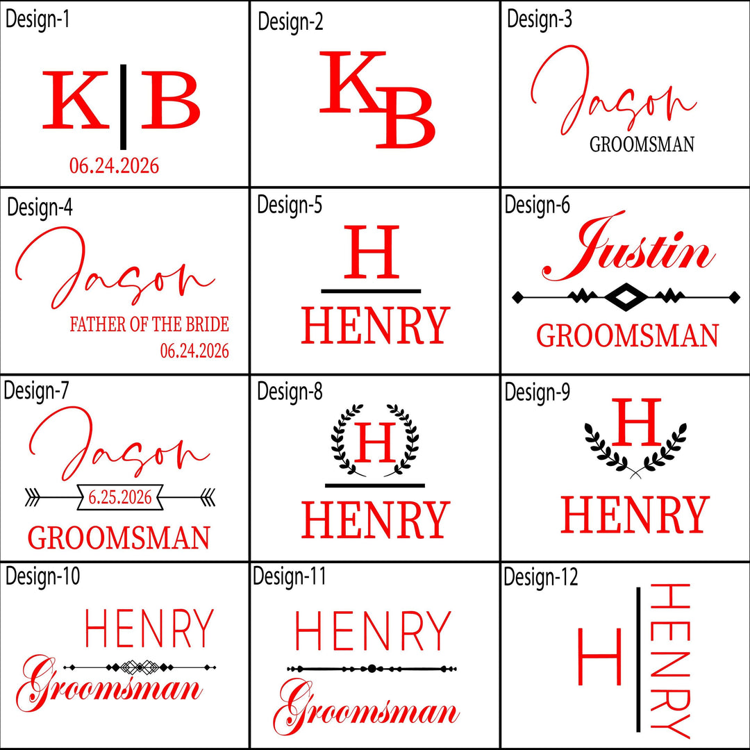 Custom Groomsmen Gift or Best Man Proposal Wedding Groomsmen&nbsp;Gifts