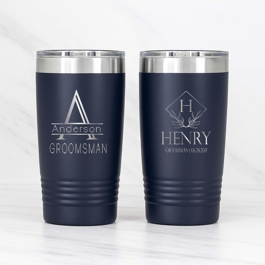 Personalized Groomsman Gift cup or Best Man Proposal tumbler Wedding Groomsmen&nbsp;Gifts