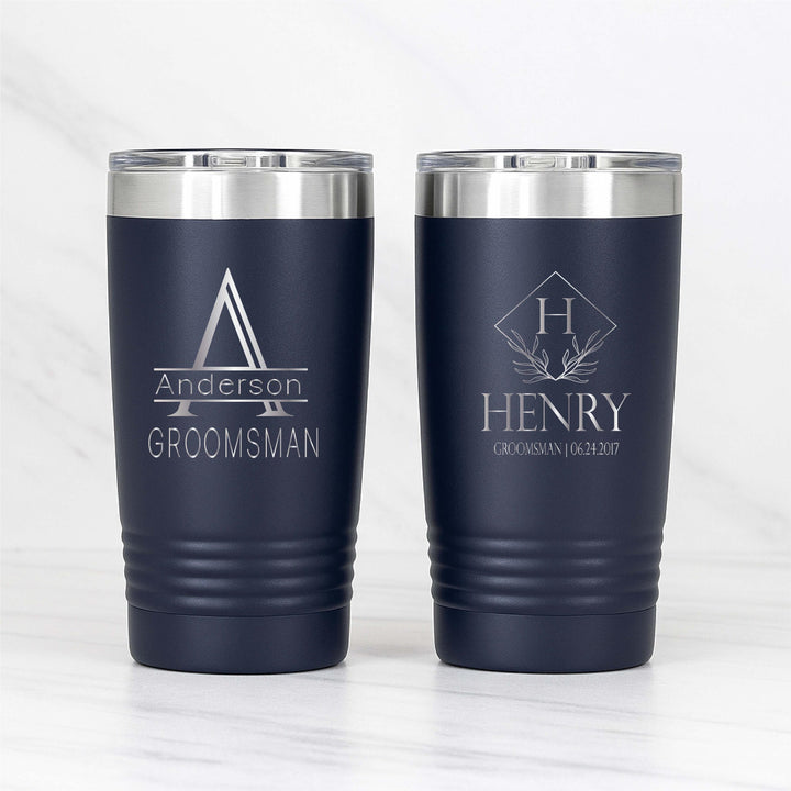 Personalized Groomsman Gift cup or Best Man Proposal tumbler Wedding Groomsmen&nbsp;Gifts
