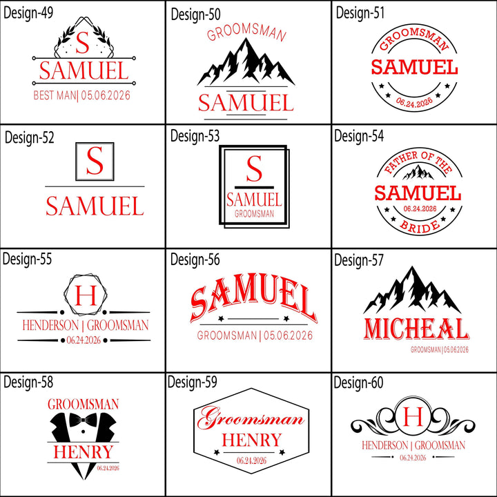 Personalized Groomsmen cups bachelor party gifts for groom and&nbsp;groomsmen gifts