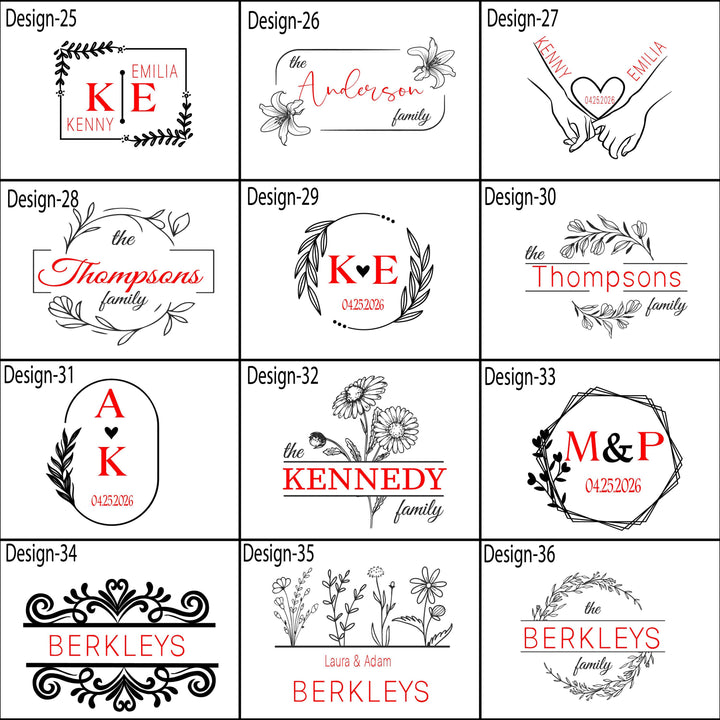 Personalized Couple name initial gift for wedding Gift for daughter in law Engraved cups