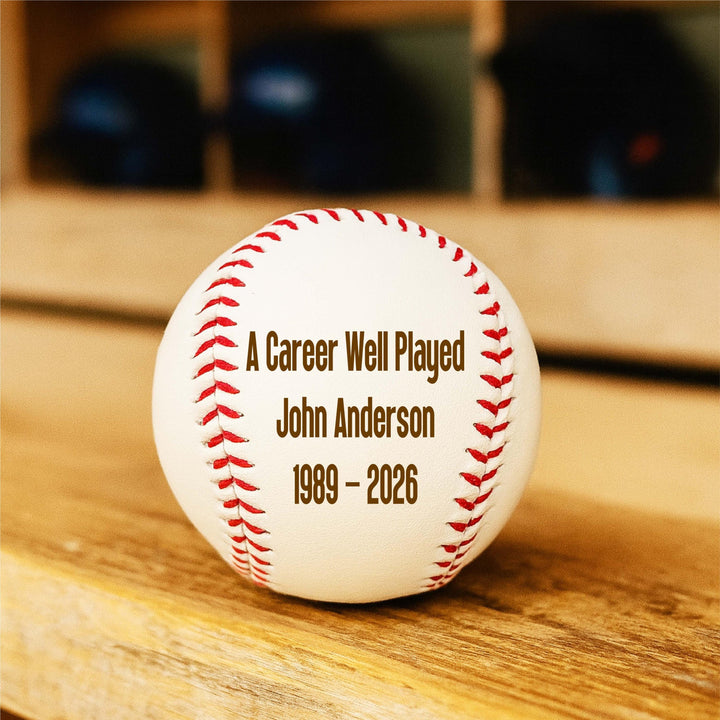 Personalized Retirement Gift Baseball Personalized, Thank You for Your Leadership Gift