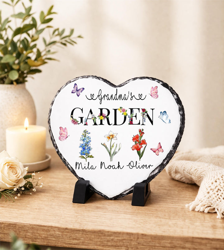 Personalized Gifts for Mothers Day Birth Flower grandma Mom Gifts from Daughter with kids name