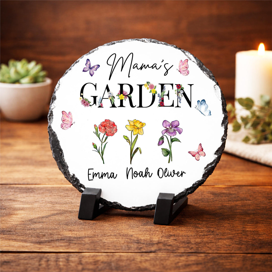 Personalized Gifts for Mothers Day Birth Flower grandma Mom Gifts from Daughter with kids name
