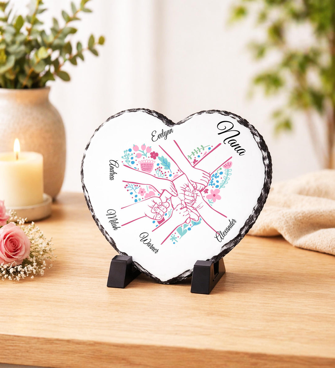 Custom Name Gift for Mom Mothers Day&nbsp;Mom Gifts from Daughter with kids name