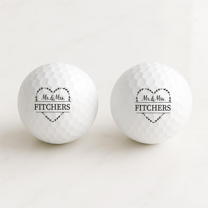Personalized Wedding Favor Golf Balls Custom Guest Favors with Names, Date&nbsp;Monogram&nbsp;Unique Reception Gift for Bride Groom Guests