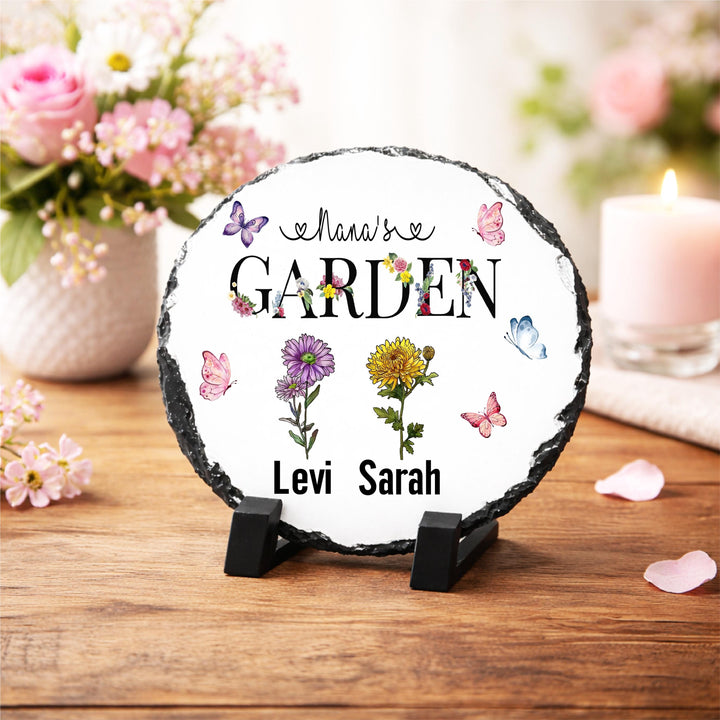 Personalized Gifts for Mothers Day Birth Flower grandma Mom Gifts from Daughter with kids name