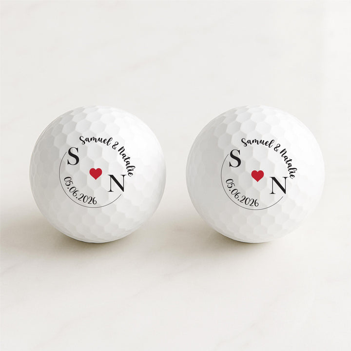 Custom Wedding Favor Golf Balls Custom Guest Favors with Names, Date&nbsp;Monogram&nbsp;Unique Reception Gift for Bride Groom Guests