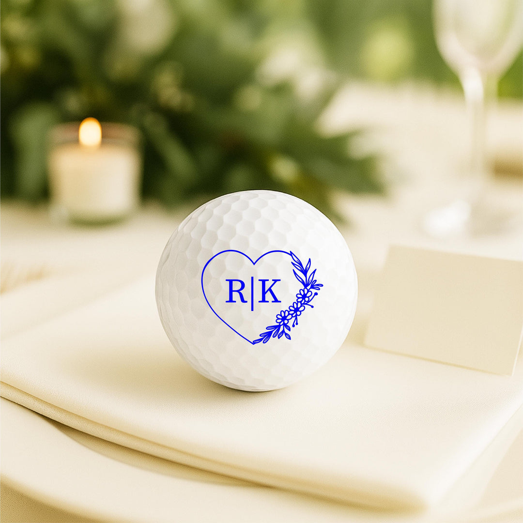 Personalized Wedding Favor Golf Balls Custom Guest Favors with Names, Date&nbsp;Monogram&nbsp;Unique Reception Gift for Bride Groom Guests