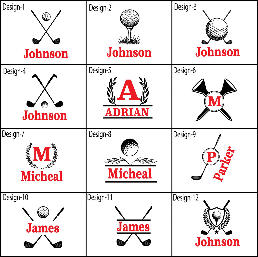 Personalized Golf Ball, Custom Golf Gift for Men, Monogram Golf Ball, Golf Lover Gift, Gift for Dad, Groomsmen Gift, Custom Name Golf Ball