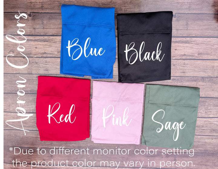 Personalized Kids Apron with Name, Custom Little Chef Apron, Kids Baking Apron, Boys Girls Cooking Apron, Birthday Gift for Kids